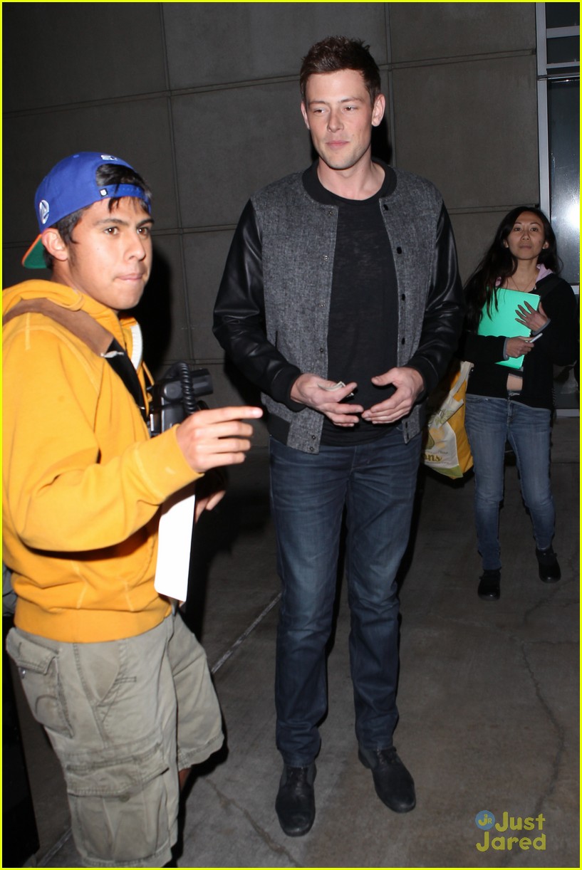 cory monteith lakers game 06