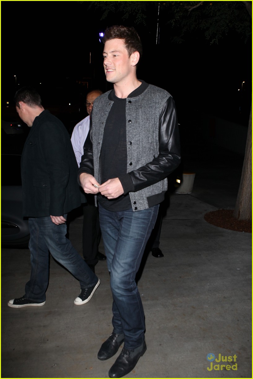 cory monteith lakers game 08