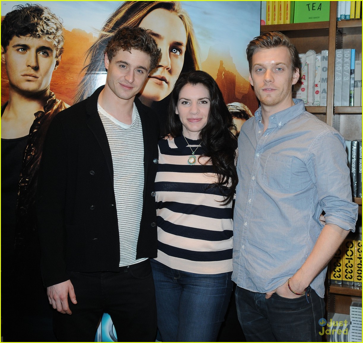 jake abel max irons the host book signing with stephanie meyer 13
