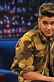 justin bieber late night appearance abs 16