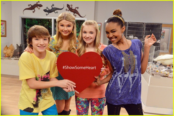 olivia holt and more disney stars show some heart 04