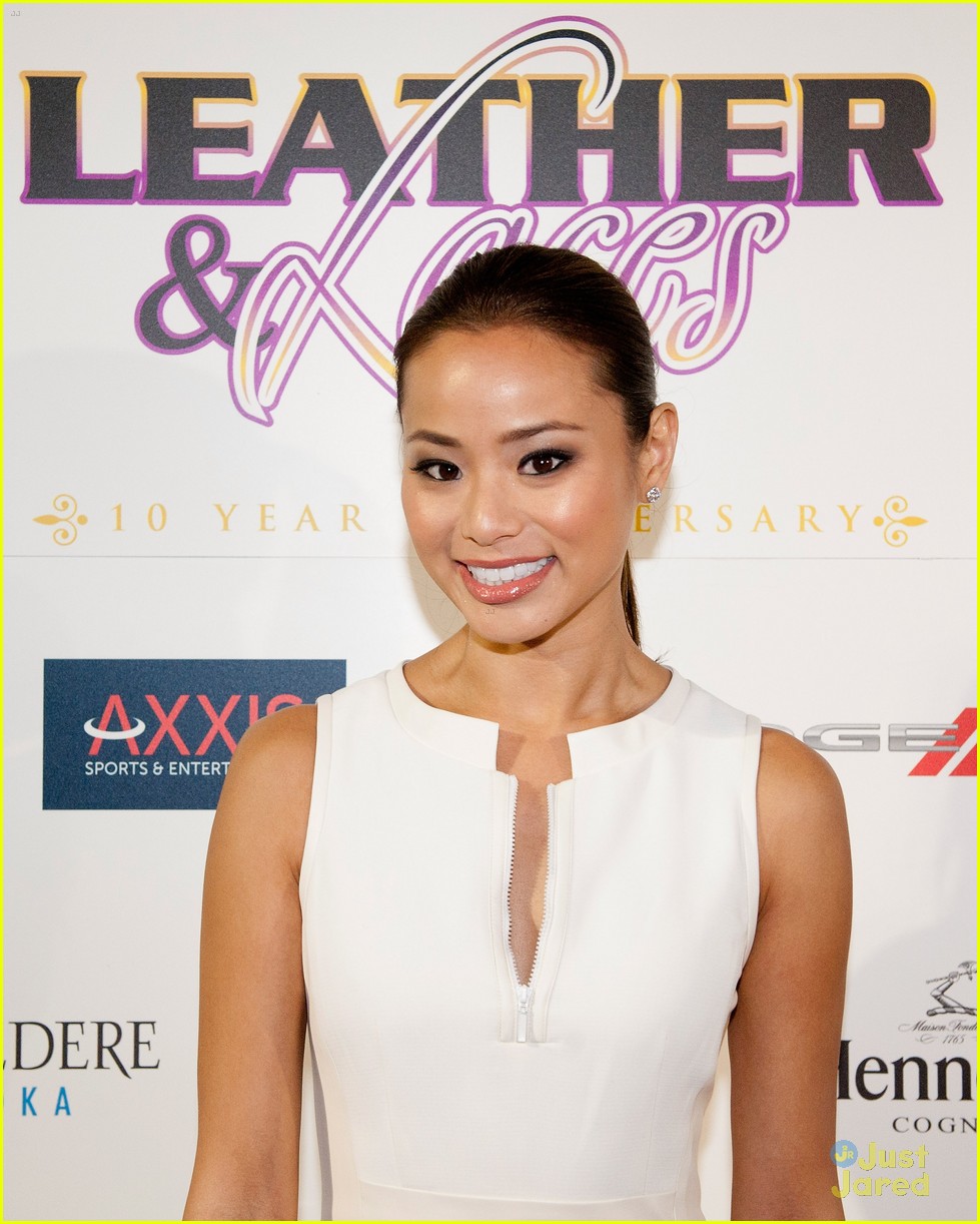 jamie chung leather laces sb party 14