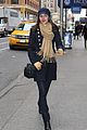 victoria justice bundled up in nyc 13