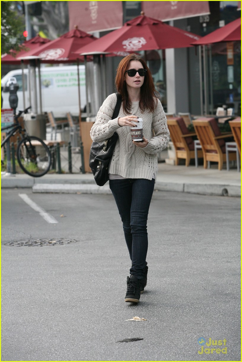 lily collins coffee bean 04