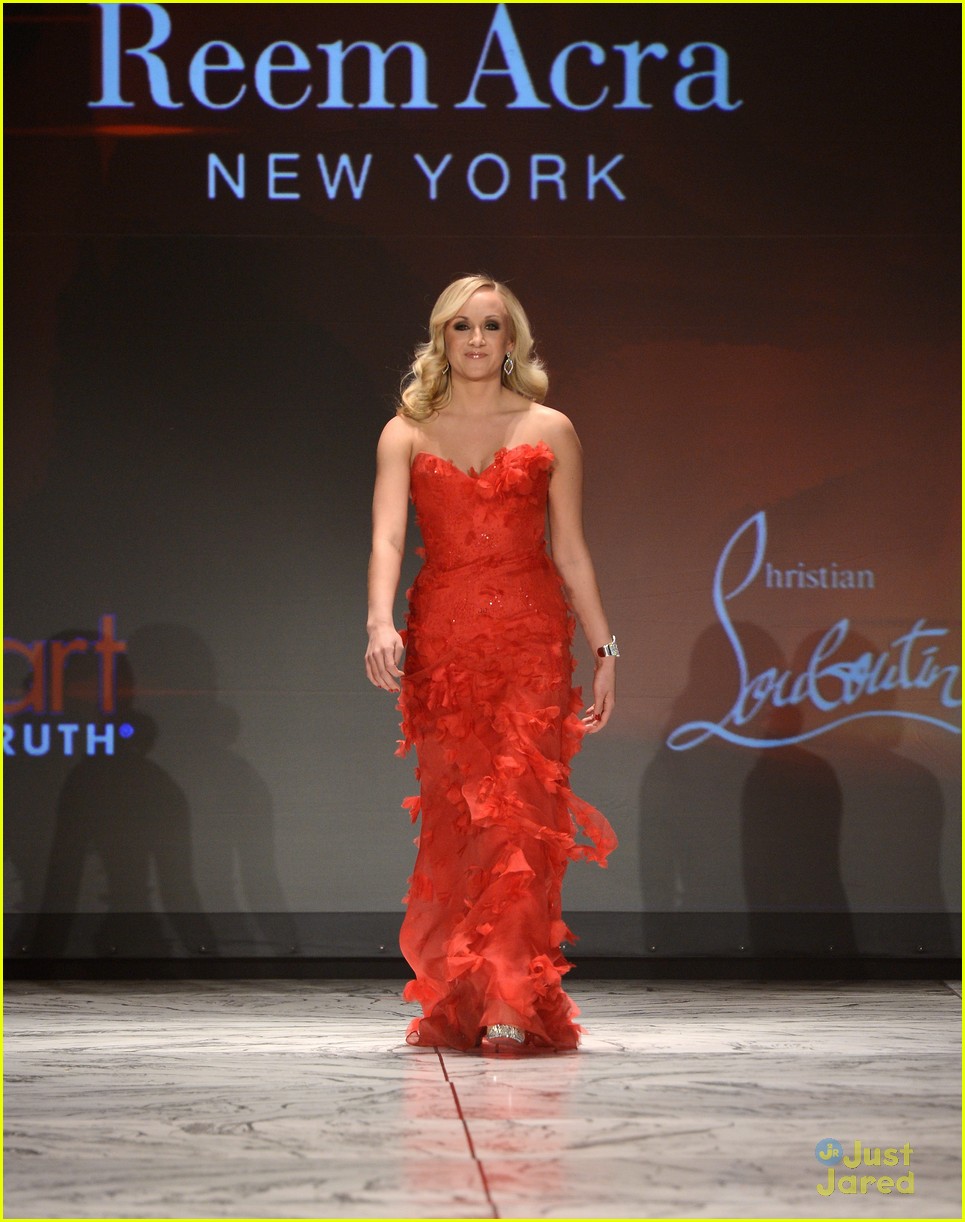 nastia liukin heart truth red dress fashion show 2013 17