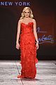 nastia liukin heart truth red dress fashion show 2013 16
