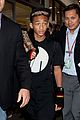 jaden smith lax arrival with brother trey 02