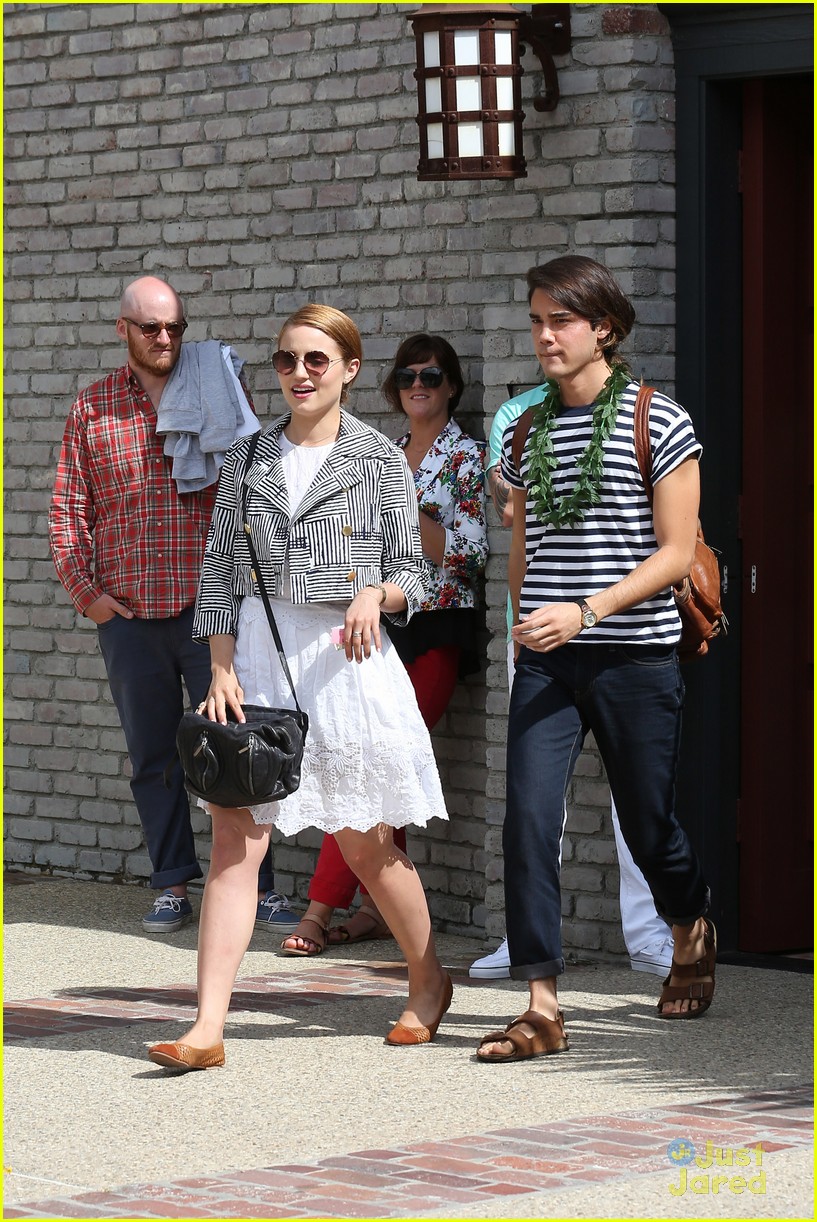 dianna agron memorial day party 03