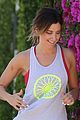 ashley tisdale jogs with her trainer in weho 04