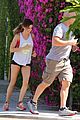 ashley tisdale jogs with her trainer in weho 05