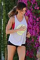 ashley tisdale jogs with her trainer in weho 06