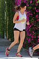 ashley tisdale jogs with her trainer in weho 07
