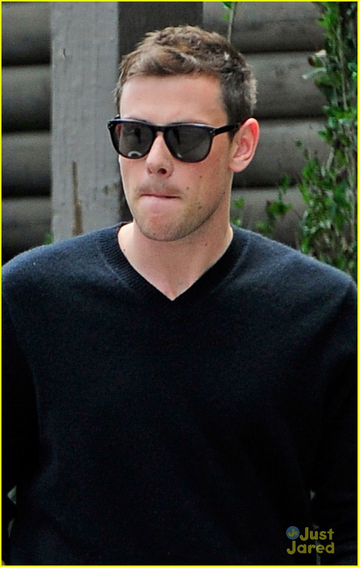 cory monteith post birthday outing 02