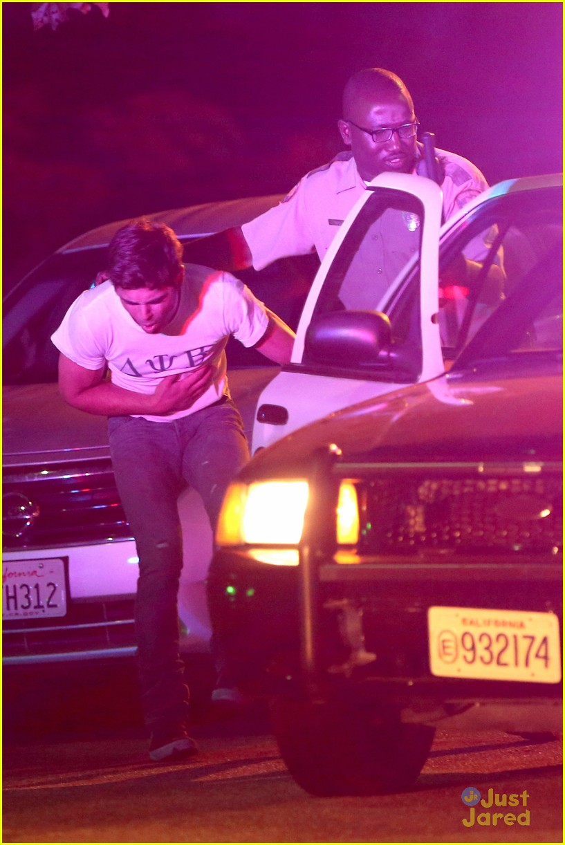 zac efron arrested townies set 12