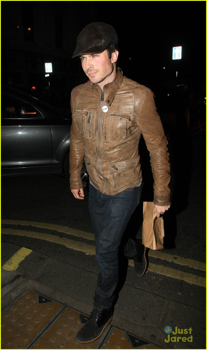 ian somerhalder late dinner with dad in london 05