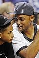jaden smith miami heat game with dad will 03