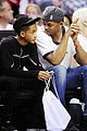 jaden smith miami heat game with dad will 07