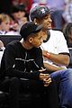 jaden smith miami heat game with dad will 12