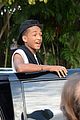 jaden smith miami heat game with dad will 26