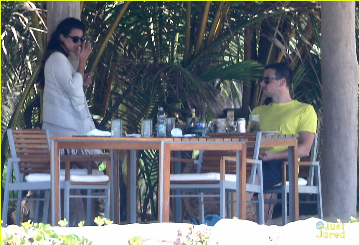 lea michele cory monteith vacation in mexico 16