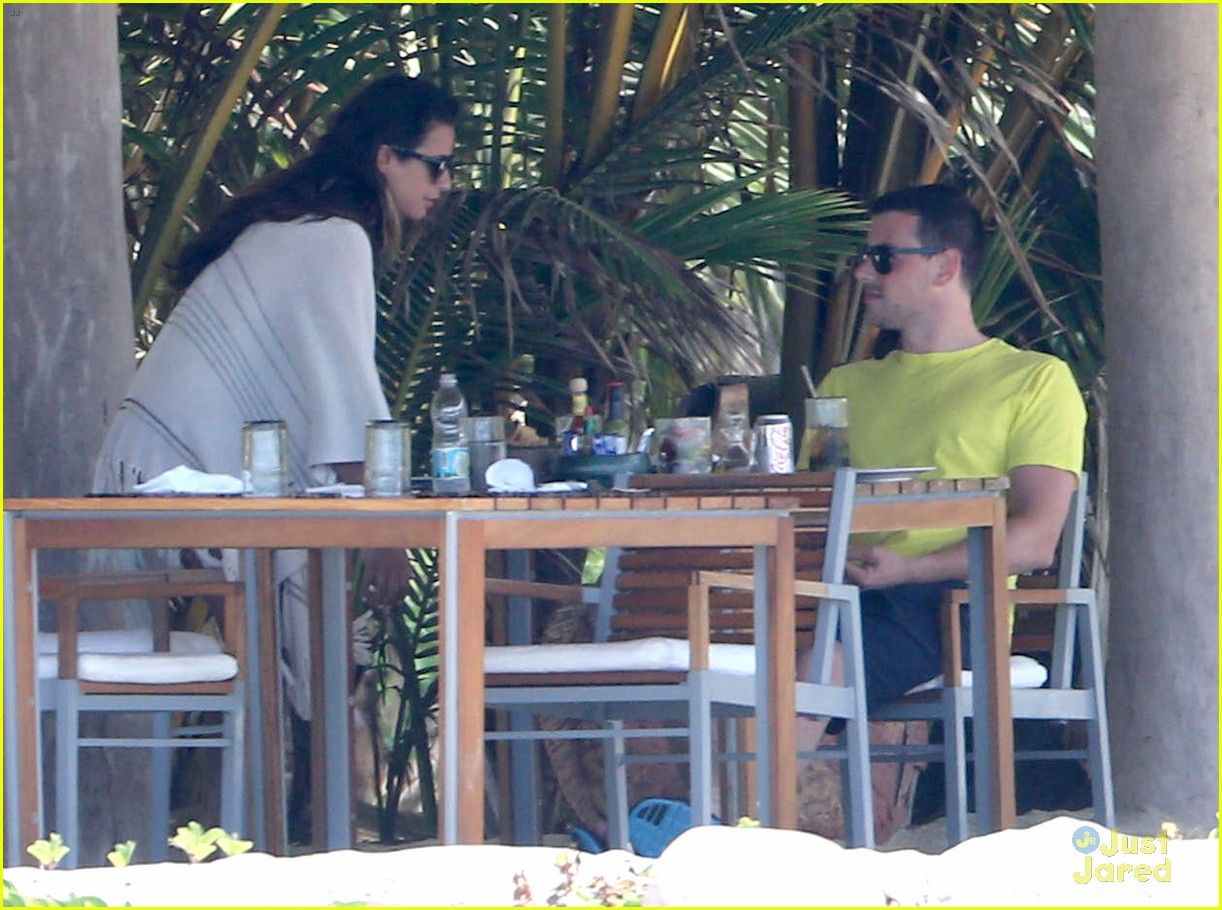 lea michele cory monteith vacation in mexico 19