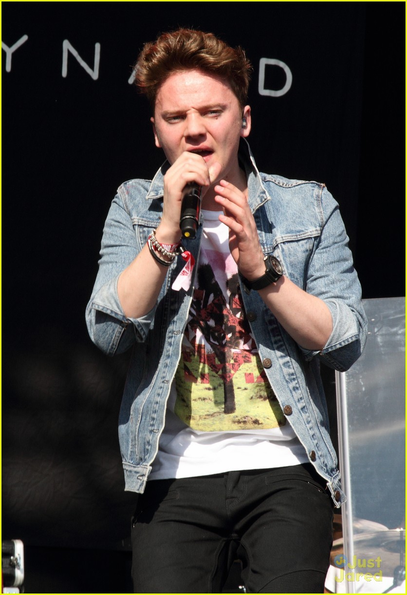 conor maynard as one in the park performance 27