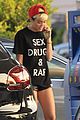 miley cyrus stops for gas liam hemsworth hits the gym 03