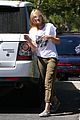 aly michalka stops by young hollywood aj picks up dry cleaning 01