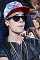 justin bieber sits courtside at miami heat playoff game 06