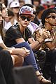 justin bieber sits courtside at miami heat playoff game 09