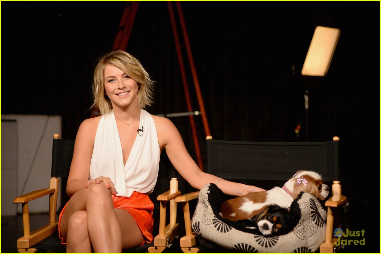 julianne hough bring pet to work day 10