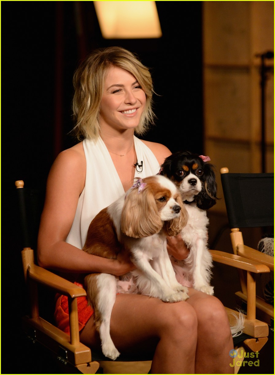 julianne hough bring pet to work day 13