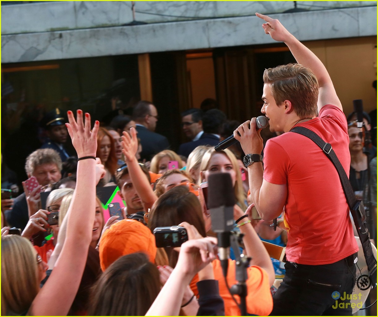 hunter hayes today show concert 03
