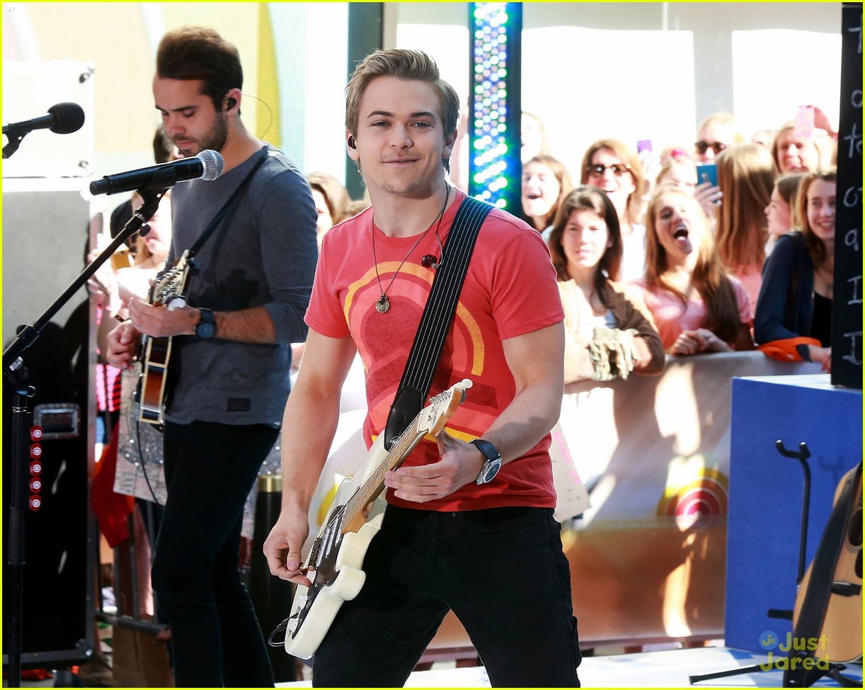 hunter hayes today show concert 08