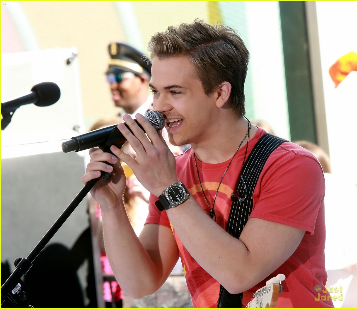hunter hayes today show concert 13