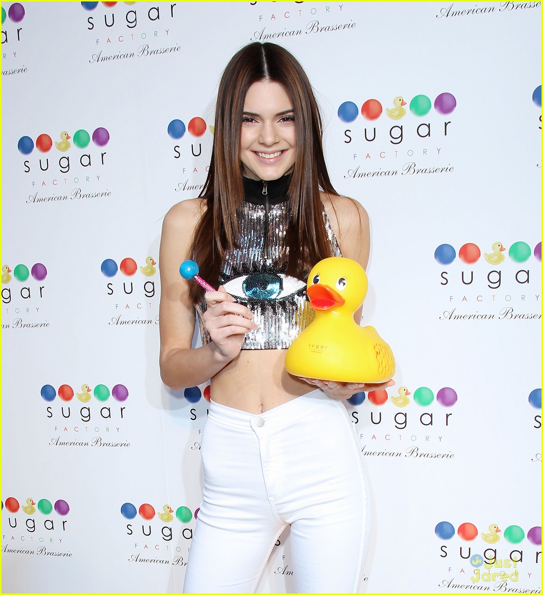 kendall jenner sugar factory grand opening 18