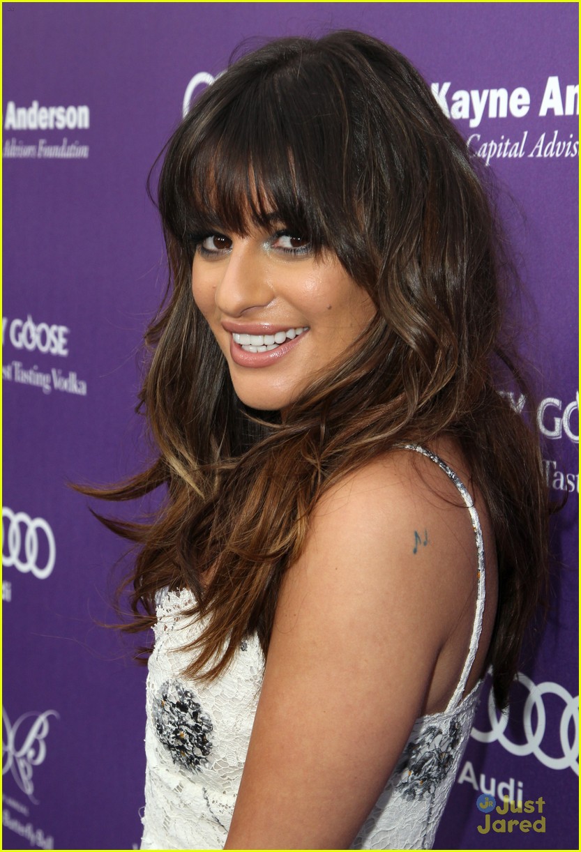 lea michele cory monteith butterfly ball 07