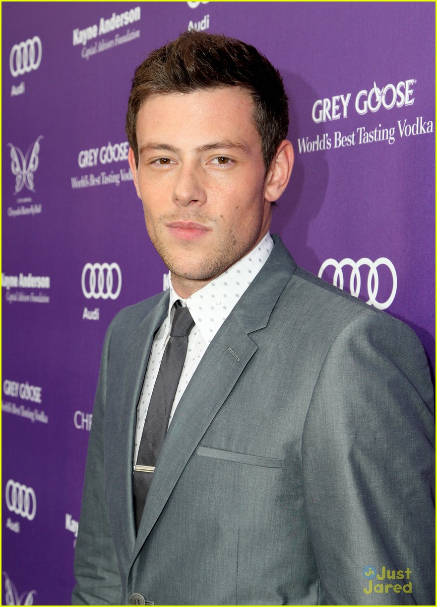 lea michele cory monteith butterfly ball 09