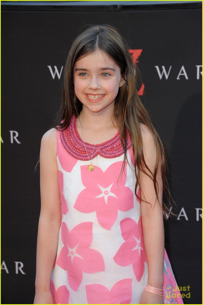 sterling jerins abagail hargrove world war z nyc premiere 04
