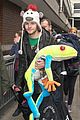 the wanted jay mcguiness carries froggy friend at the airport 04