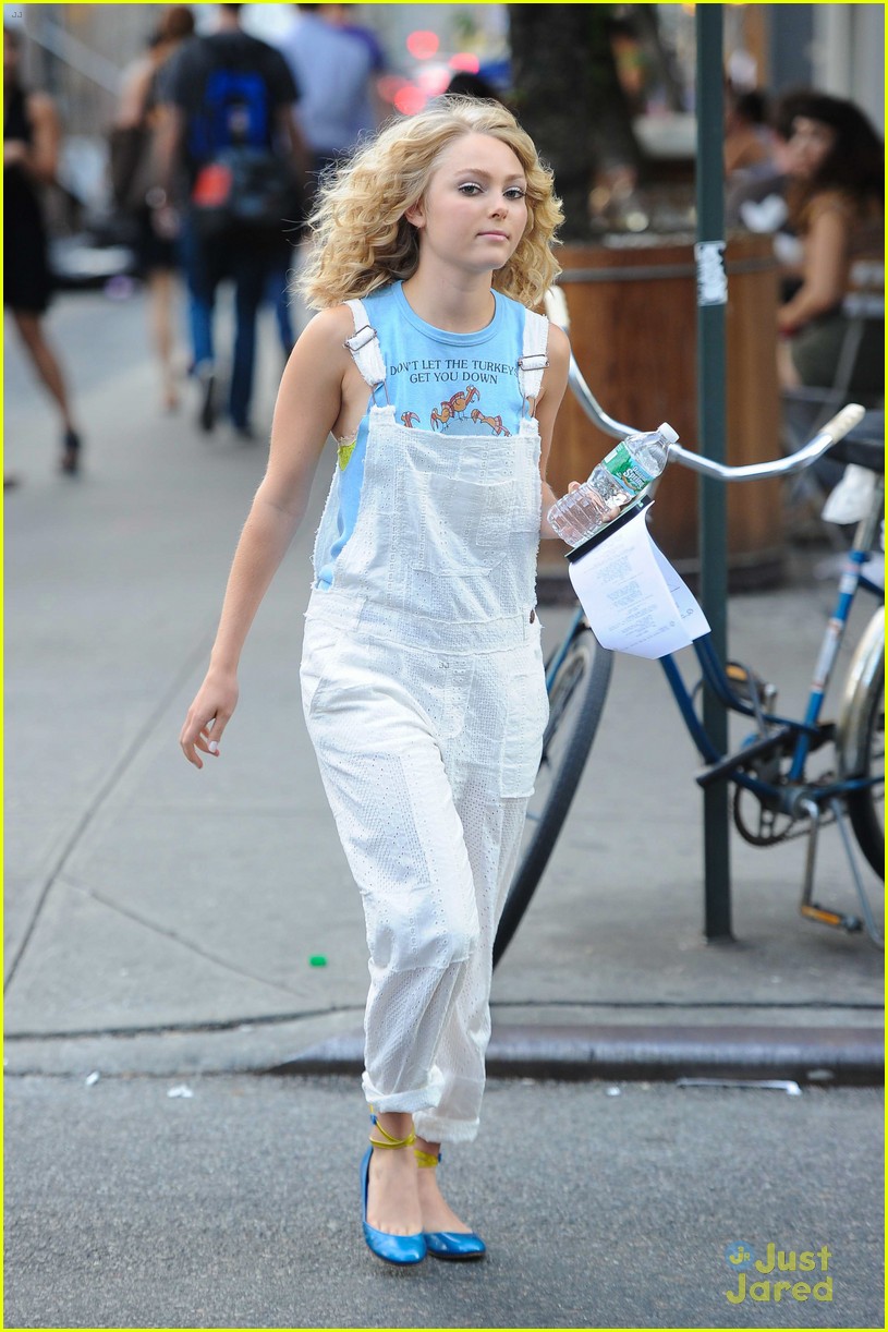 annasophia robb austin butler carrie diaries filming with lindsey gort 07