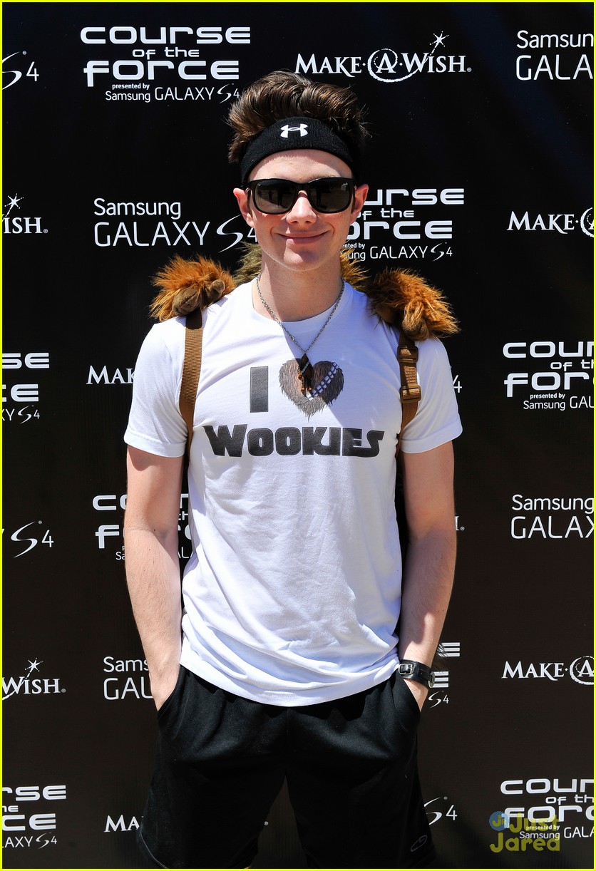 chris colfer course of the force relay 04