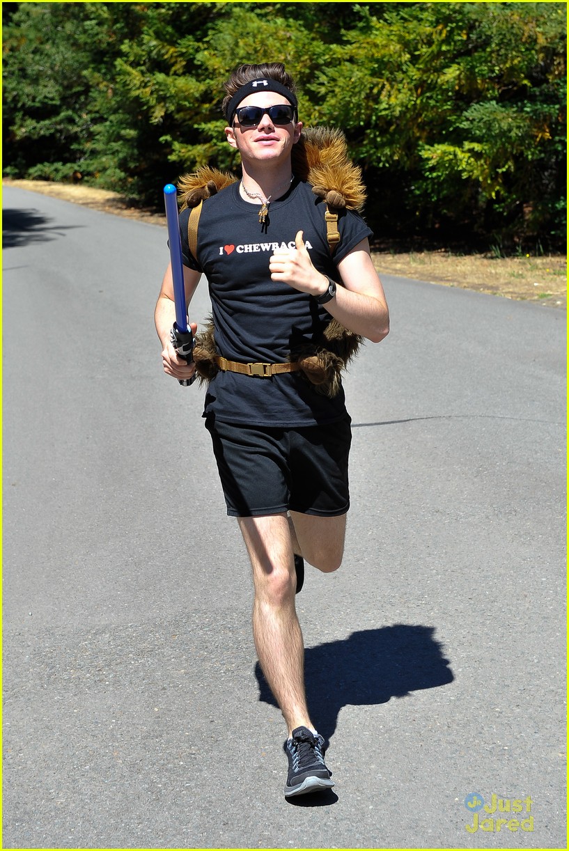 chris colfer course of the force relay 05