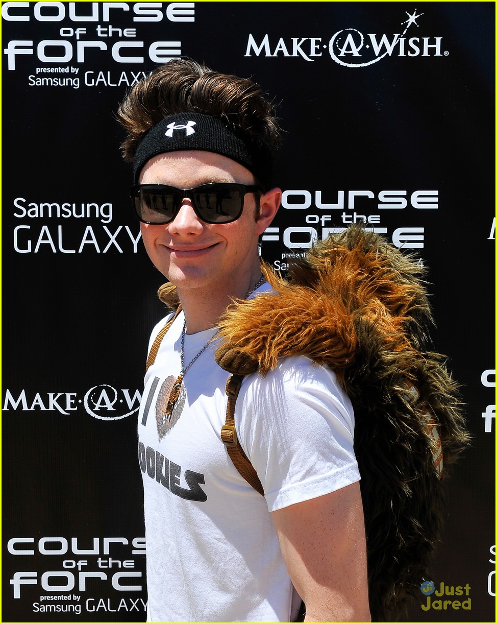 chris colfer course of the force relay 21