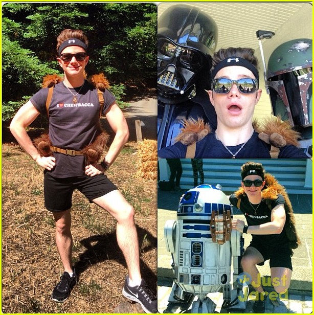 chris colfer course of the force relay 22