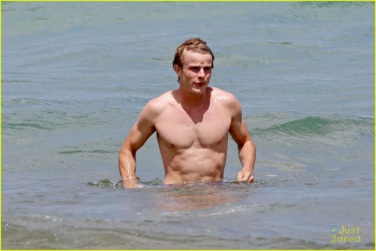 lucy hale more maui fun with shirtless graham rogers 04