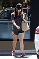 lucy hale post workout smoothie stop 21