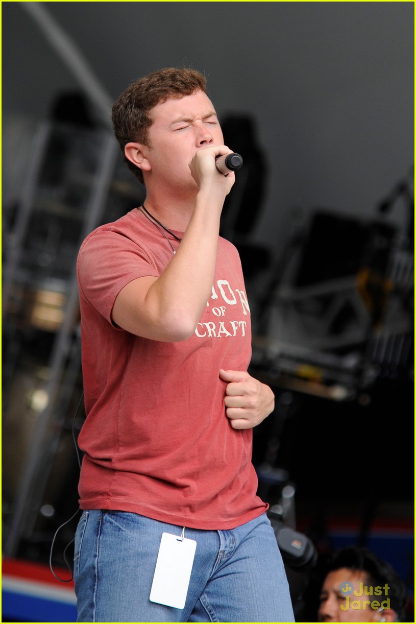 scotty mccreery capitol 4th rehearsals 01