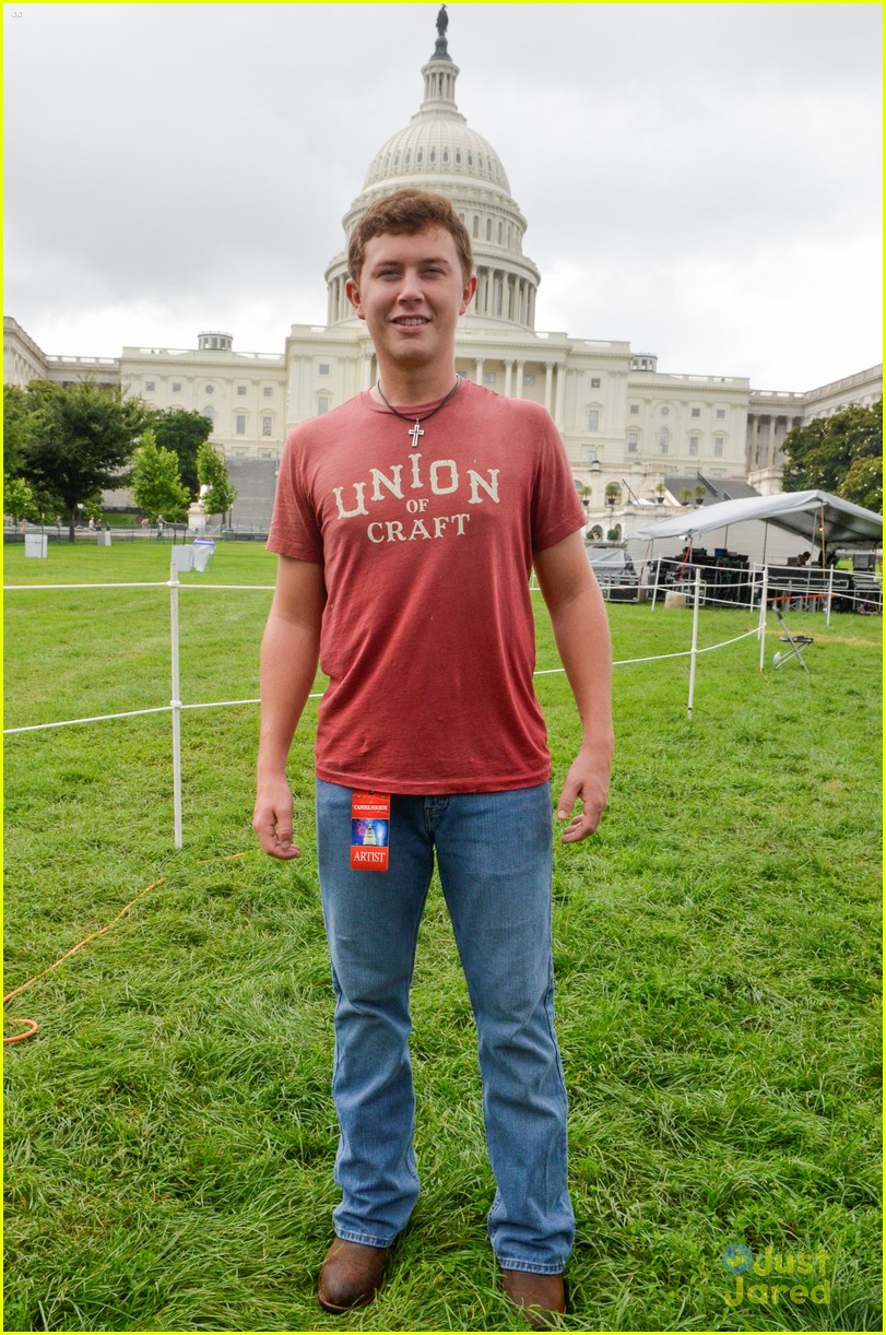scotty mccreery capitol 4th rehearsals 05