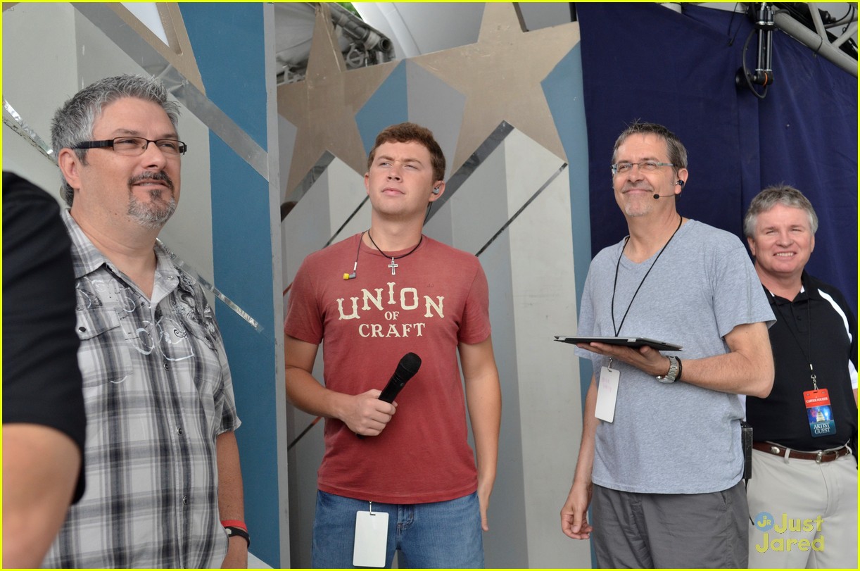 scotty mccreery capitol 4th rehearsals 10